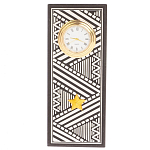 Часы подарочные настольные в виде погона Генерала из натурального камня Змеевик Silver Military Clock варинант исполнения - 10 | Loft Concept в Ростове-на-Дону