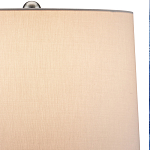 Настольная лампа керамическая с бело-синими мазками Painterly Strokes варинант исполнения - 2 | Loft Concept в Ростове-на-Дону