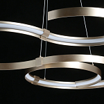Люстра подвесная светодиодная в виде волнообразной ленты Ribbon Vortex варинант исполнения - 22 | Loft Concept в Ростове-на-Дону