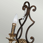 Бра в форме свечи и подвесками в классическом стиле Quoizel варинант исполнения - 2 | Loft Concept в Ростове-на-Дону