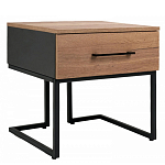 Тумба прикроватная с ящиком в стиле лофт Urban Style Space варинант исполнения - 1 | Loft Concept в Ростове-на-Дону