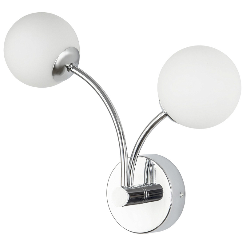   2-      Pearl Suspension Light Chrome Wall Lamp      -- | Loft Concept 