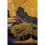 Кофейный стол с японским пейзажем Bohemia coffee table  варинант исполнения - 6 | Loft Concept в Ростове-на-Дону