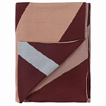 Плед из хлопка с геометрическим рисунком Elan Stripe Addison варинант исполнения - 1 | Loft Concept в Ростове-на-Дону