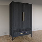 Шкаф платяной Primo с выдвижными ящиками шпон Светлый дуб варинант исполнения - 3 | Loft Concept в Ростове-на-Дону