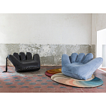 Дизайнерское кожаное кресло в форме руки Poltronova Joe Whip Armchair варинант исполнения - 5 | Loft Concept в Ростове-на-Дону