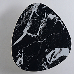 Бра треугольной формы из искусственного мрамора черного цвета Длина 47 см Ginger & Jagger варинант исполнения - 1 | Loft Concept в Ростове-на-Дону