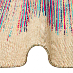 Ковер с геометрическим узором из комбинированного состава Full rhythm варинант исполнения - 2 | Loft Concept в Ростове-на-Дону