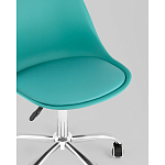 Офисный стул на металлическом основании EGGERY Blue пластик варинант исполнения - 2 | Loft Concept в Ростове-на-Дону
