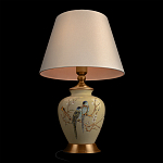 Настольная лампа бежевая с изображением птиц Slip Away варинант исполнения - 4 | Loft Concept в Ростове-на-Дону