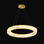 Люстра в виде кольца из натурального камня Minerals of Light варинант исполнения - 2 | Loft Concept в Ростове-на-Дону