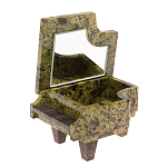 Шкатулка в виде рояля из натурального камня змеевик Stone Casket варинант исполнения - 2 | Loft Concept в Ростове-на-Дону