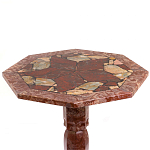 Кофейный стол из натуральных камней Лемезит и Яшма Natural Stone Tables варинант исполнения - 16 | Loft Concept в Ростове-на-Дону