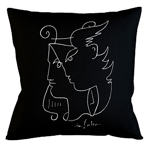 Декоративная подушка White Silhouette Orpheus Pillow