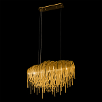 Люстра подвесная с металлическими цепочками и изогнутыми металлическими дугами 72 см Atlantis Chain варинант исполнения - 15 | Loft Concept в Ростове-на-Дону