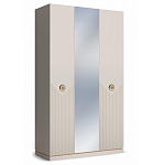 Шкаф трёхдверный с 1-ой зеркальной дверью Satin Furniture варинант исполнения - 1 | Loft Concept в Ростове-на-Дону