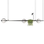 Подвесной линейный светильник Barbell варинант исполнения - 1 | Loft Concept в Ростове-на-Дону