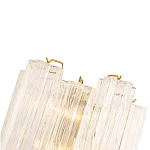 Бра с вертикальными стеклянными подвесками Hexagon Tube Light варинант исполнения - 4 | Loft Concept в Ростове-на-Дону