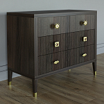 Бельевой Комод с 4 ящиками Elsa Dreams Walnut варинант исполнения - 1 | Loft Concept в Ростове-на-Дону