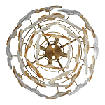 Люстра конусообразная с цветочными мотивами Light Floral Glow варинант исполнения - 6 | Loft Concept в Ростове-на-Дону