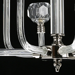 Люстра с 8-ю лампами и гранеными стеклянными плафонами Prism Gala варинант исполнения - 10 | Loft Concept в Ростове-на-Дону