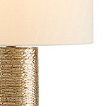 Настольная лампа золотая с цилиндрическим абажуром Golden Mosaic варинант исполнения - 1 | Loft Concept в Ростове-на-Дону