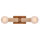 Бра цилиндрической формы с 2-мя плафонами белого цвета Marble Glow варинант исполнения - 3 | Loft Concept в Ростове-на-Дону