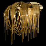 Бра с металиическими цепочками и дугообразными элементами Atlantis Chain варинант исполнения - 10 | Loft Concept в Ростове-на-Дону