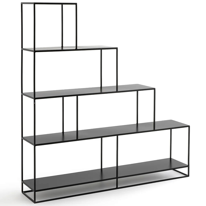   Menzie Steps Metal Rack Black   -- | Loft Concept 