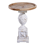 Приставной столик с резным античным узором Antique Engraving варинант исполнения - 1 | Loft Concept в Ростове-на-Дону