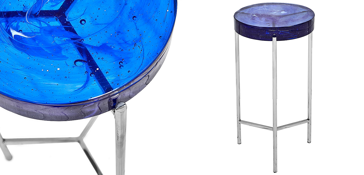 Приставной стол Blue Lollipop Side Table Приставной стол Blue Lollipop Side Table - Loft-Concept в Ростове-на-Дону