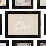 Рамка для 9-ти фотографий квадратная Moment Forever варинант исполнения - 3 | Loft Concept в Ростове-на-Дону