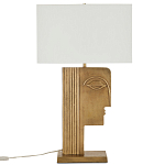 Настольная лампа с прямоугольным белым абажуром Skillful Face варинант исполнения - 5 | Loft Concept в Ростове-на-Дону