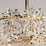 Люстра многоярусная с объемными прозрачными цветами Hanging Flowers варинант исполнения - 6 | Loft Concept в Ростове-на-Дону