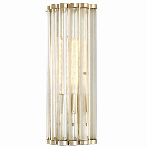 Бра настенное высокое из стеклянных трубочек Gladia