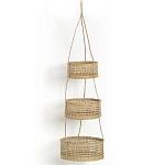 Подвесные плетеные корзины для цветов Musa Wicker Baskets варинант исполнения - 2 | Loft Concept в Ростове-на-Дону