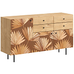 Буфет с принтом на дверцах Elise Cupboard варинант исполнения - 5 | Loft Concept в Ростове-на-Дону