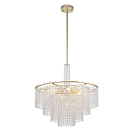 Люстра многоярусная с каскадами кристаллов Crystal Rains варинант исполнения - 2 | Loft Concept в Ростове-на-Дону