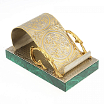 Подставка для телефона из натурального камня малахит Natural Stone Stand варинант исполнения - 1 | Loft Concept в Ростове-на-Дону