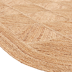 Ковер из джута квадратный с закругленными краями Atlas варинант исполнения - 2 | Loft Concept в Ростове-на-Дону