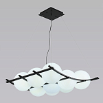 Люстра подвесная с 9-ю плафонами в форме шара Yarvi варинант исполнения - 4 | Loft Concept в Ростове-на-Дону