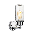 Бра с цилиндрическим прозрачным плафоном из стекла с пузырьками Elstead Lighting варинант исполнения - 1 | Loft Concept в Ростове-на-Дону