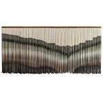 Пейзаж из нитей Макраме Wall decor Black and White Landscape варинант исполнения - 6 | Loft Concept в Ростове-на-Дону