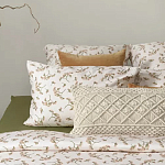 Чехол на подушку с макраме бежевого цвета Macrame варинант исполнения - 6 | Loft Concept в Ростове-на-Дону