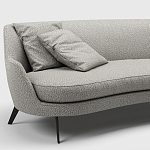 Мебельная ткань Шенилл серо-голубой цвет 142 см T4-47 варинант исполнения - 6 | Loft Concept в Ростове-на-Дону