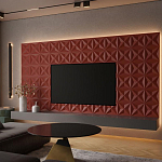 Гипсовая 3D панель с принтографией PM-11 варинант исполнения - 1 | Loft Concept в Ростове-на-Дону