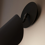 Бра с поворотным плафоном Aracea Black Wall Lamp варинант исполнения - 13 | Loft Concept в Ростове-на-Дону