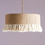Люстра круглая плетеная с кисточками Solar Glow варинант исполнения - 6 | Loft Concept в Ростове-на-Дону