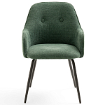 Кресло обеденное на металлических ножках Mazzi Chair варинант исполнения - 5 | Loft Concept в Ростове-на-Дону