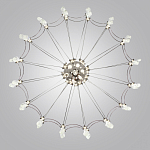 Люстра подвесная из металла с прозрачными подвесками из хрусталя Quasar 93 варинант исполнения - 11 | Loft Concept в Ростове-на-Дону